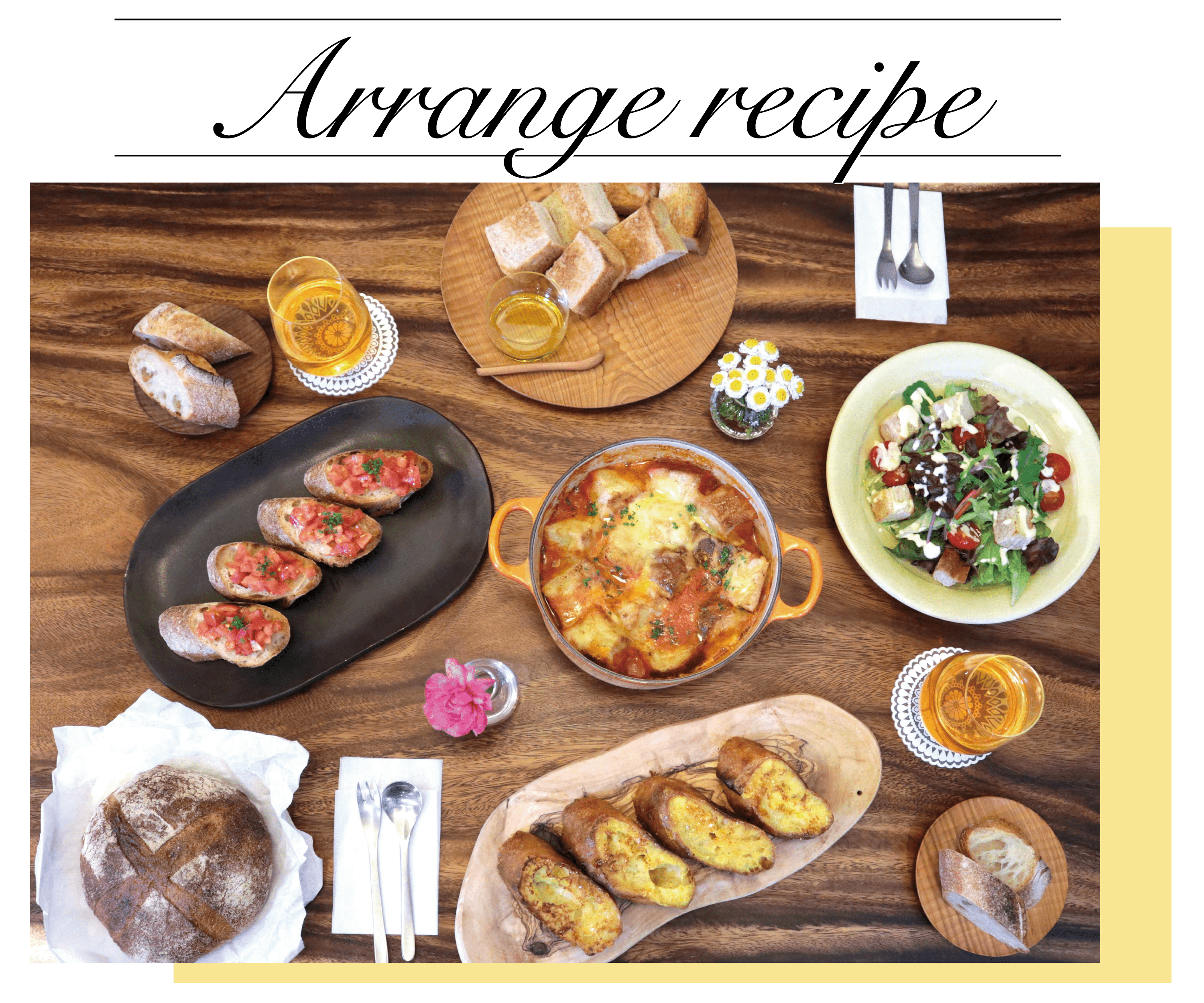 Arrange Recipe